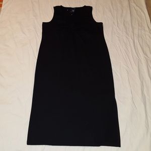 Vintage Lane Bryant Venezia Black Sleeveless Dress Size 22/24